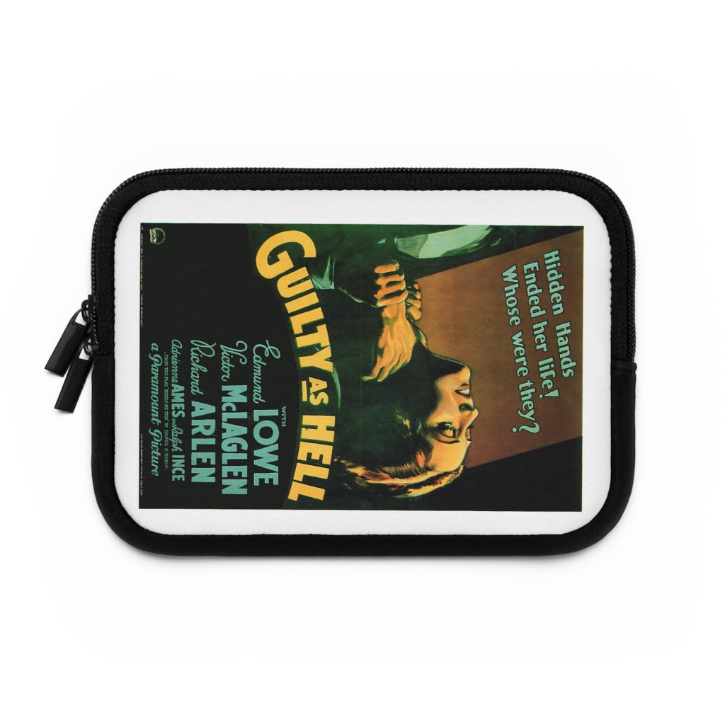 Getrott Guilty as Hell Movie Poster Laptop Sleeve