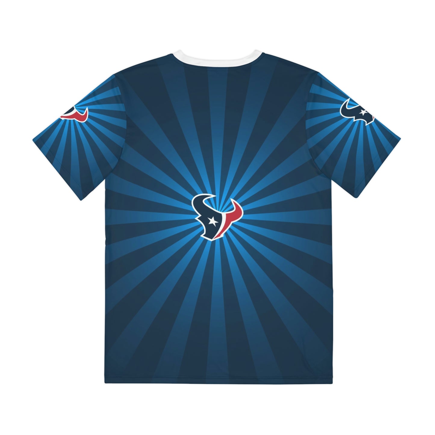 Geotrott NFL Houston Texans Men's Polyester All Over Print Tee T-Shirt